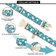 thumbnail image 3 of Collar para perro Lionet Paws Easter con bonitos huevos coloridos, color verde, 3 of 5