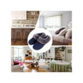 thumbnail image 6 of DL Memory Foam Winter House Slippers for Women, Cozy Warm Woman Indoor Bedroom Houseshoes Slipper Non-Slip Closed Back, 6 of 7