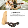 thumbnail image 4 of Supports Muraux pour Guitare, Support Protecteur Sécurisé pour Basses Acoustiques Électriques Ukulélé, Conception Gain de Place pour Studio à Domicile, 4 of 8