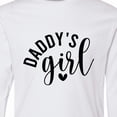 thumbnail image 4 of Inktastic Daddy's Girl Long Sleeve Youth T-Shirt, 4 of 5