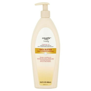 Equate Beauty Shea Butter Deep Conditioning Moisturizer Lotion 16.8oz.
