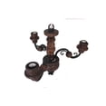 thumbnail image 1 of CANDIL DE MADERA CON HERRIA Cafe La Carreta Candil Madera 4 luces, 1 of 3