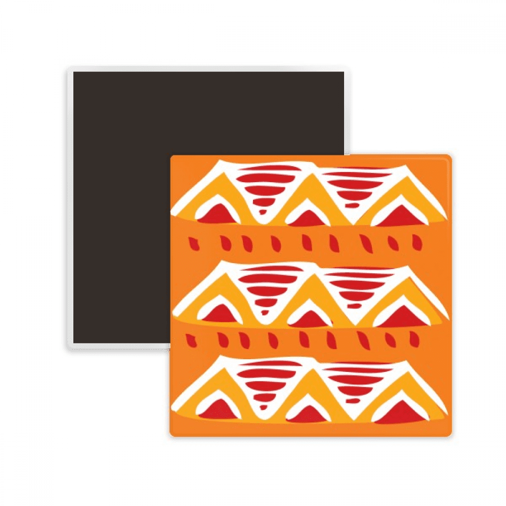 Triangle Hills Mexico Totems Ancient Civilization Square Ceracs Fridge