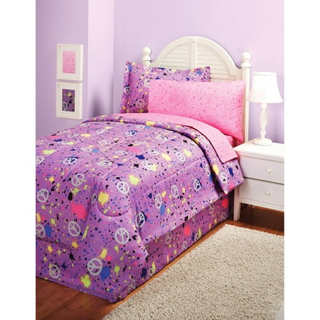 InStyle Peace Bed in a Bag, Purple