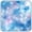Colored marble, variant on Premium Square Waterproof Mouse Pad - Non-Slip Rubber Base, 9x9 inches (Pink)