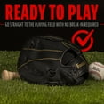 thumbnail image 6 of Franklin Sports Field Master First Baseman's Mitt - Adult + Youth Glove - 12.5" Righty, 6 of 7