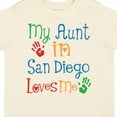 thumbnail image 4 of Inktastic My Aunt in San Diego Loves Me Boys or Girls Toddler T-Shirt, 4 of 5