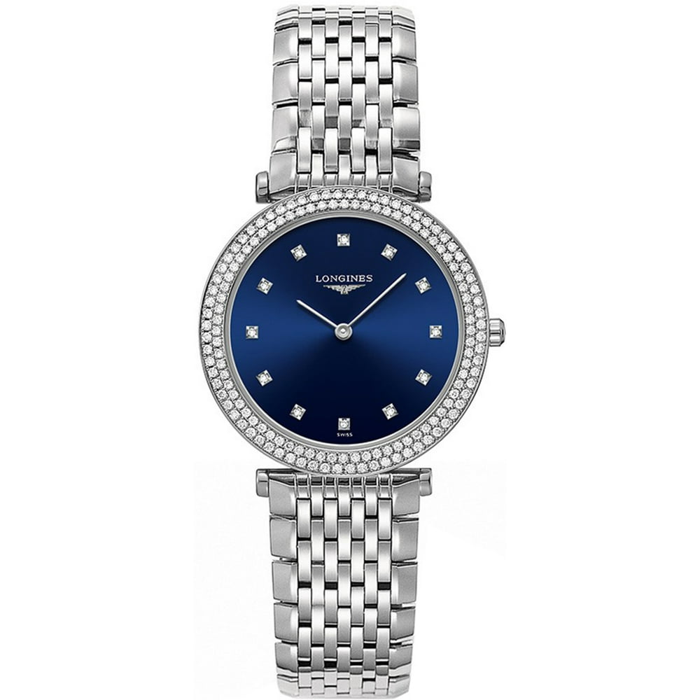Longines Women's Longines La Grande Classique Blue Dial Diamond