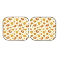 thumbnail image 7 of Daiia Pumpkin Maple Leaves 2PCS Car Windshield Sun Shade, Foldable Sun Shield for Car Front Window, Auto Sun Blocker Visor Protector Universal for Truck SUV Pickup-Medium, 7 of 7