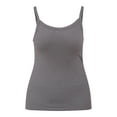 thumbnail image 3 of No Boundaries Ribbed Cami Top, 5-Pack, Women's XXS-XXL, 3 of 10
