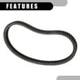 thumbnail image 5 of Unique Bargains V-Ribbed Serpentine Belt No.3211180 for Polaris for Ranger 900 XP/XP4 2013-2020 Rubber Black, 5 of 6