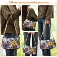 thumbnail image 4 of FORMRS Womens Shoulder Bag with Chain Strap Clutch Purse Cute Tote Handbag, Colorful Flowers, 4 of 7