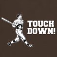 thumbnail image 3 of CafePress - Touchdown Homerun Baseball Football Sports T Shirt - Men's Classic Graphic Cotton T-Shirt, 3 of 4