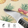 thumbnail image 6 of Yayeee Runner Rug for Bedroom 2'x6' Machine Washable Hallway Non Slip Mat, Sunshine Pineapples, 6 of 8