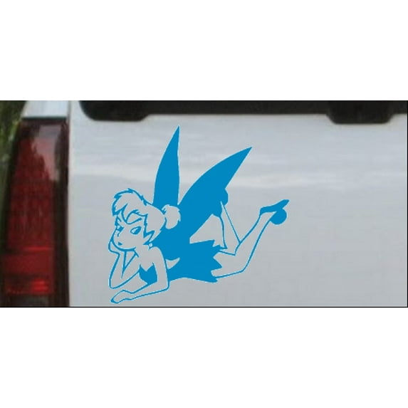 Tinkerbell Laying Car or Truck Window Decal Sticker