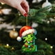 thumbnail image 3 of Adorno de Letra de Árbol de Navidad de Acrílico 2D | Impresión a doble cara | Colgante inicial de 26 alfabetos | Decoración navideña | Regalo para la familia | Decoración colgante versátil | 1 pieza, 3 of 4