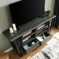 thumbnail image 4 of Tall TV Stand with Pre - assembled Metal Glides / Ensure Smooth Drawer Operation, 4 of 4