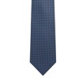 thumbnail image 5 of Jacob Alexander Men's Woven Dotted Squares Pattern Regular Neck Tie - Black Blue, 5 of 7