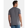thumbnail image 4 of George Men's & Big Men's Classic Fit 3-Pack Crewneck Tee with Short Sleeves, Sizes XS-3XL, 4 of 8