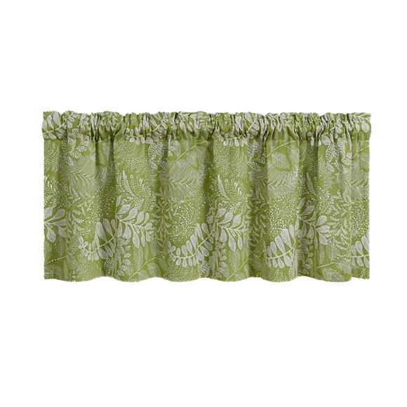 Spring Decorations for Home Romantic Printed Curtains Balcony Curtains Curtain Decoration Cute Spring Bright and Colorful Kitchen Decoration Short Semi-Transparent Retro Cafe Curtains