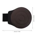 thumbnail image 2 of ADDHAT Cojín Para Asiento De Auto Color Café Con Ergonómico Y Tejido Transpirable Para Conducción Cómoda, 2 of 6