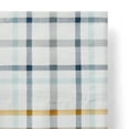 thumbnail image 4 of Mainstays 4-Piece 300 Thread Count Plaid CVC Cotton Blend Bed Sheet Set, Queen, 4 of 5