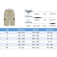 thumbnail image 6 of Mapamyumco Women's Hiking Cargo Shorts Ultra Stretch Quick Dry Lightweight for Camping Travel Golf with Zipper Pockets Khaki XS, 6 of 6