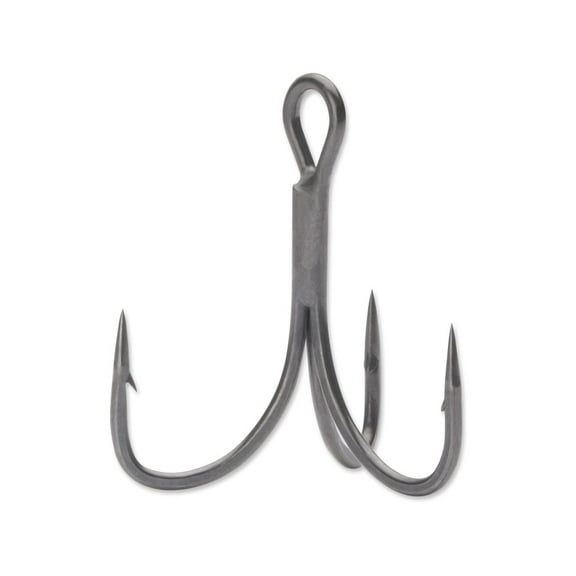 VMC Redline Series Finesse Treble Hook #5 Gray 4PK