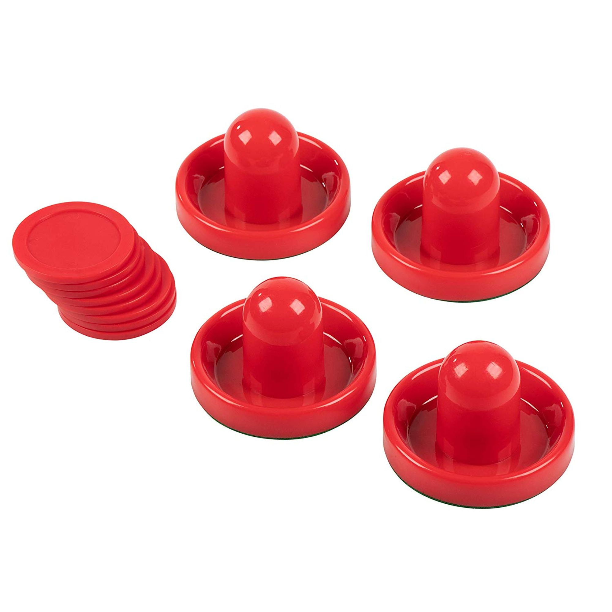 Air Hockey Replacement 4 Air Hockey Pushers and 8 Pucks, Air Hockey