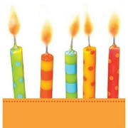 Creative Converting 725450 54in X 108in Chic Birthday Plastic Tablecover