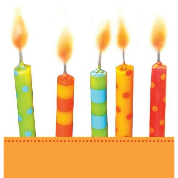 Creative Converting 725450 54in X 108in Chic Birthday Plastic Tablecover