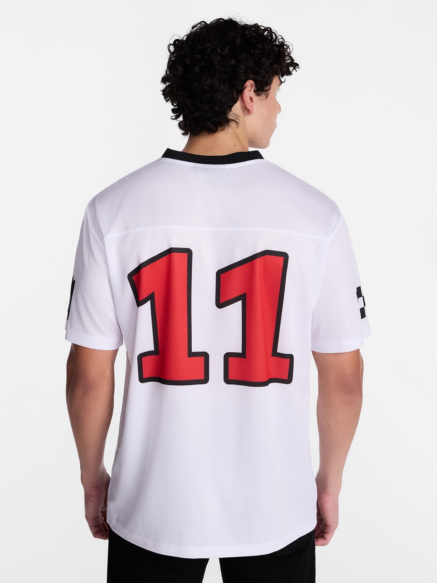 Chevrolet Men's and Big Men's Graphic Mesh Soccer Jersey, Sizes XS-5XL