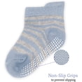 thumbnail image 4 of Rising Star Unisex Non Slip Low-Cut Grip Socks for Infants and Toddlers (9 Pack), 4 of 5