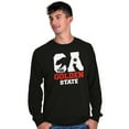 thumbnail image 5 of California the Golden State CA Bear Long Sleeve TShirt Men Women Brisco Brands S, 5 of 6