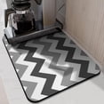 thumbnail image 2 of Pop Art Coffee Bar Mat - 4-Layer Absorbent Mat for Coffee Station, Retro American Flag Design, 2 of 5