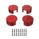 thumbnail image 1 of Methold 4 Uds. Cubiertas de Motor tapa de motores a prueba de pulverización amplia aplicación accesorios de aviones multiusos cubierta Protector de Accesorios para aéreos Rojo, 1 of 6