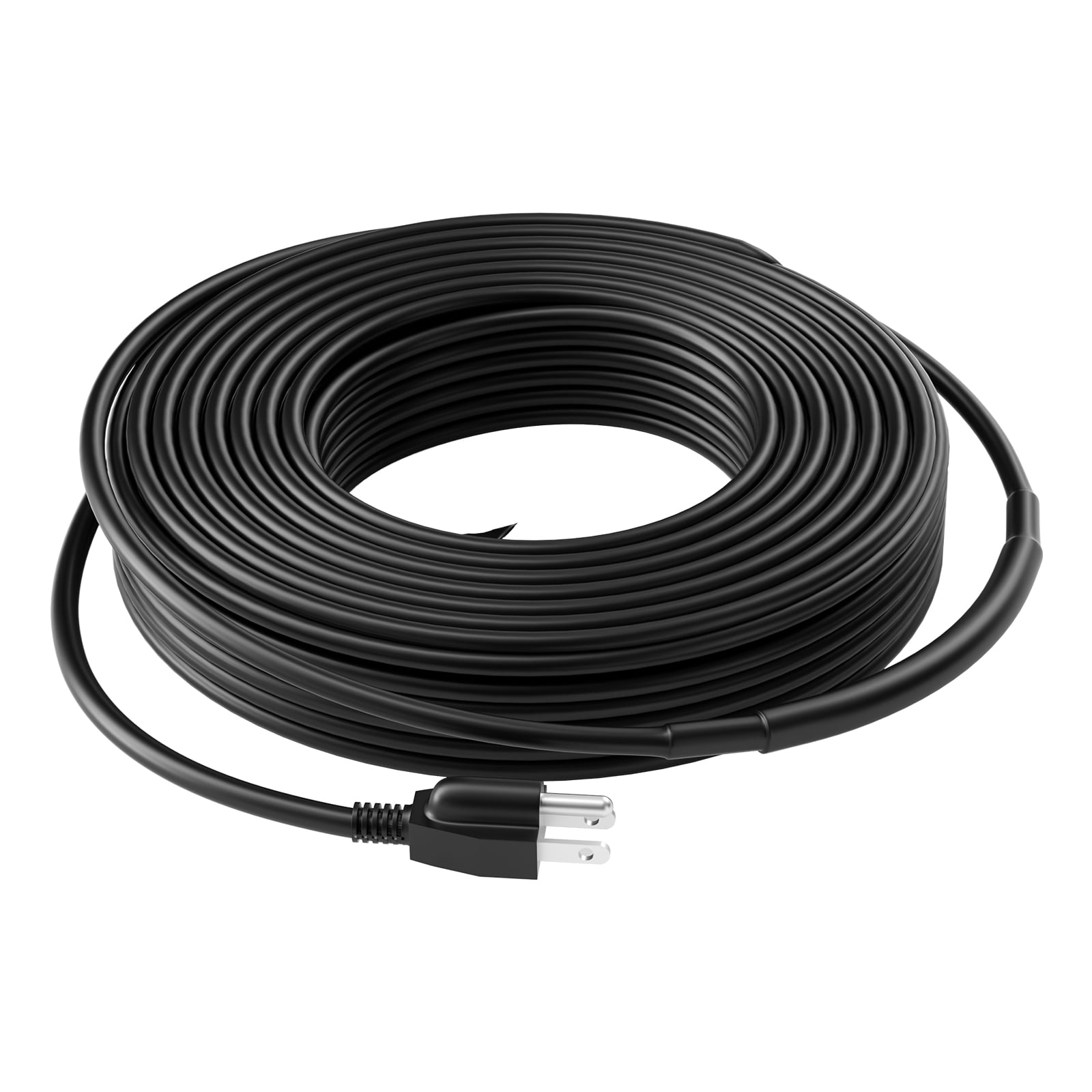 KFFKFF Self-Regulating Pipe Heating Cable, 80FT 5W/FT Heat Tape for Pipe Freeze Protection, Roof Snow Melting, and Gutter De-icing