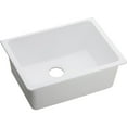 thumbnail image 4 of Elkay ELGU2522BK0 Gourmet e-granite Single Bowl Undermount Sink, Available in Various Colors, 4 of 7