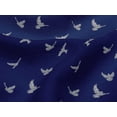 thumbnail image 4 of oneOone Viscose Jersey Fabric Bird Ikat Print Fabric BTY 60 Inch Wide, 4 of 5