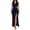 Navy, variant on Cocktail Dresses for Women Wedding Guest Summer V-Neck Sleeveless Pleated Maxi Dress High Waist Split Party Bodycon Dresses Navy L