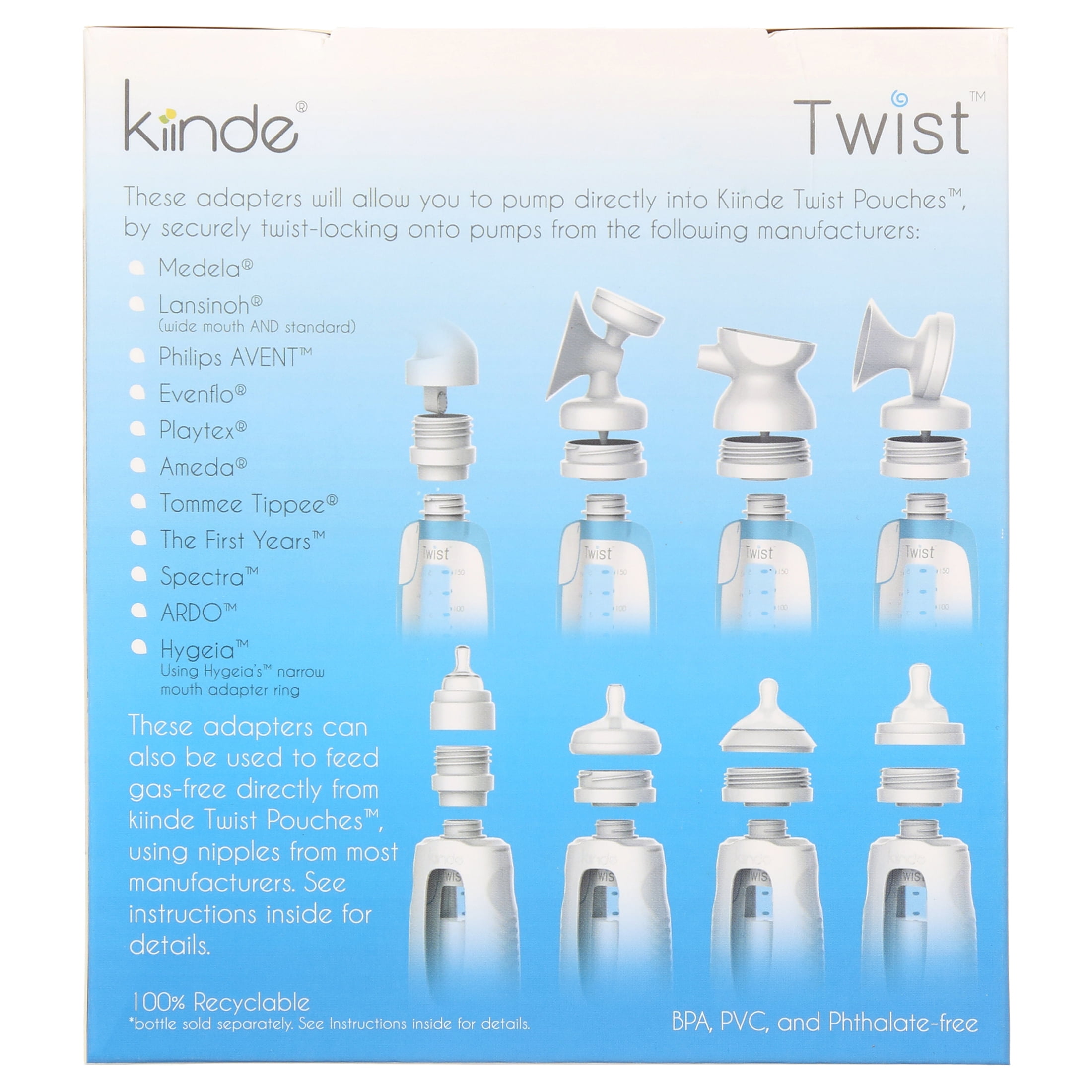 Twist Adapter Set - 10 pack