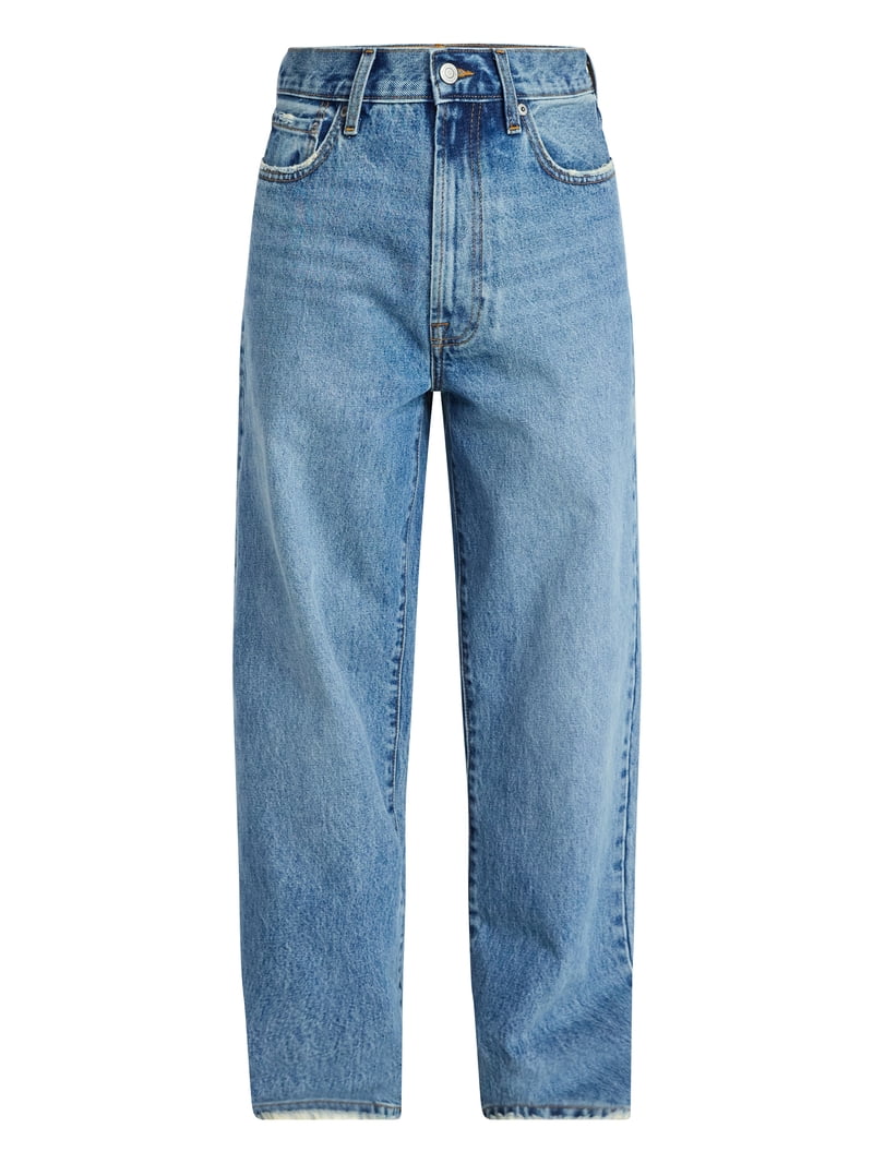 No Boundaries Baggy Fit Jeans, 100% Cotton 14 oz Denim, Men's