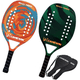 thumbnail image 1 of Raquetas de tenis de playa Camewin 400601 rojas y naranjas, paquete de 2, 1 of 6