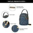 thumbnail image 4 of joogoo Women Christmas Lights Chain Crossbody Bags Shoulder Handbag Phone Purse, 4 of 5
