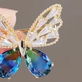thumbnail image 6 of Mightlink Simple Dragonfly Shape Brooch Shiny Pin Women Elegant Badge Clothes Suit Lapel Accessories, 6 of 6