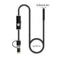 thumbnail image 4 of NARABB Three-in-one Endoscope 8mm Probe 2m Long Line Industrial Endoscope, 4 of 9