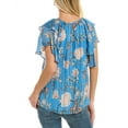 thumbnail image 2 of Ramy Brook womens  Sue Top, XS, Blue, 2 of 3