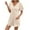 Beige, variant on hotojiny Rompers for Women Summer Short Sleeve V Neck Button Shorts Jumpsuit Loose Ruched Baggy Overalls with Pockets