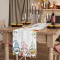 thumbnail image 2 of Table Runners 70 Inches Long Dress Scarves, Gnomes Easter Farmhouse Coffee/Dining/Kitchen Table Decor, Holiday Table Runner, Eucalyptus Spring Floral Eggs Leaves Wooden 13x70 Inch, 2 of 9