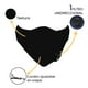thumbnail image 1 of 2 Cubrebocas Deportivo con 1 Válvula Facex American Negro, 1 of 5